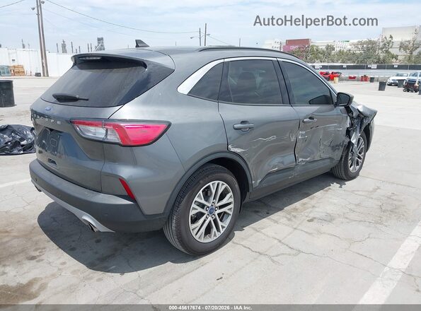 1FMCU0H67NUB85069 2022 FORD ESCAPE Gray Tył prawy