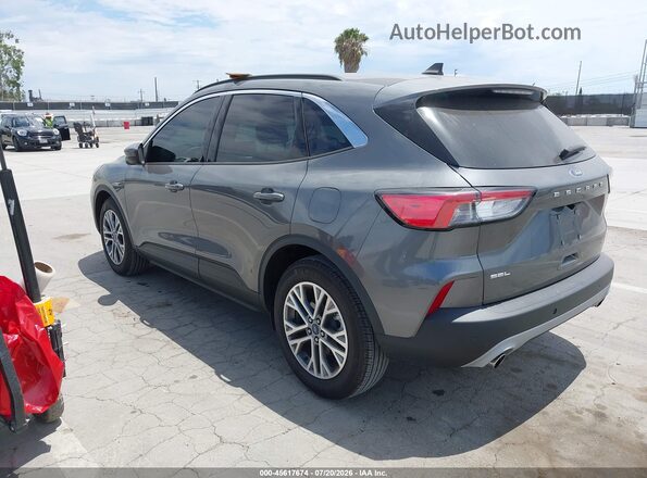 1FMCU0H67NUB85069 2022 FORD ESCAPE Gray Tył lewy