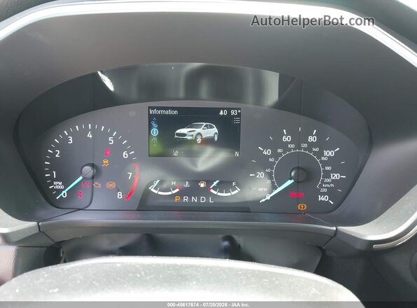 1FMCU0H67NUB85069 2022 FORD ESCAPE Gray Widok tylnych siedzeń