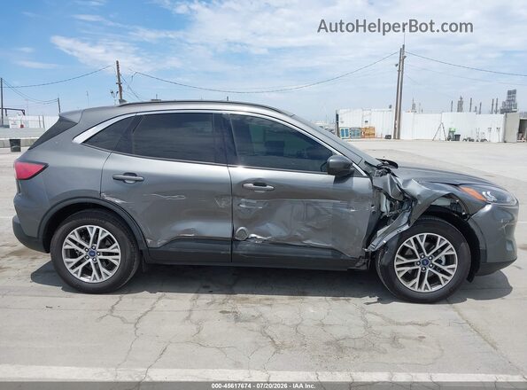 1FMCU0H67NUB85069 2022 FORD ESCAPE Gray Widok wnętrza z tyłu