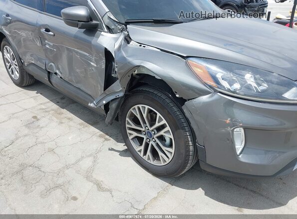 1FMCU0H67NUB85069 2022 FORD ESCAPE Gray 