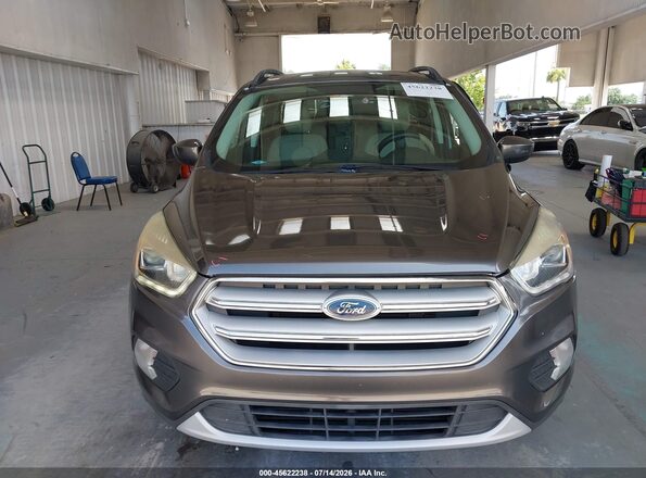 1FMCU0HD0JUB66971 2018 FORD ESCAPE Gray Instrument cluster view