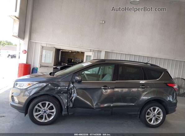 1FMCU0HD0JUB66971 2018 FORD ESCAPE Gray 360 interior view