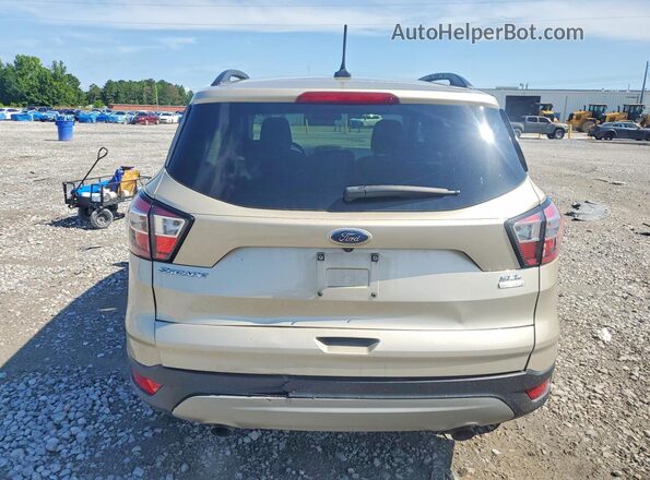 1FMCU0HD1JUA27500 2018 FORD ESCAPE Gold Вид ззаду
