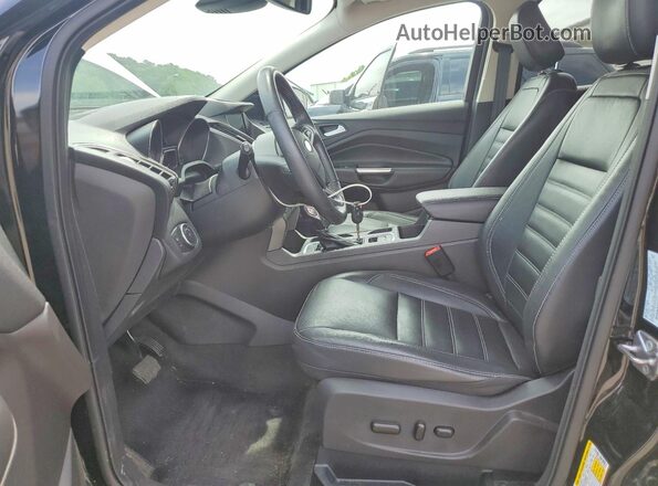 1FMCU0HD1JUC12999 2018 FORD ESCAPE Black Front interior view