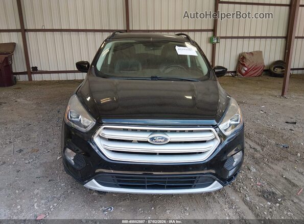 1FMCU0HD1JUD35671 2018 FORD ESCAPE Black ხელსაწყოთა პანელის ხედი