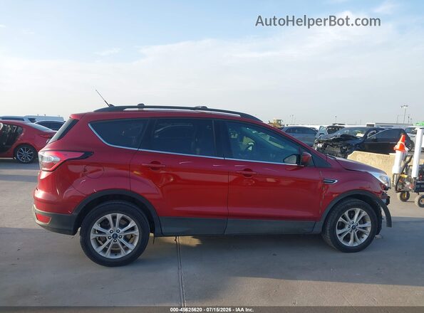 1FMCU0HD1JUD36545 2018 FORD ESCAPE Burgundy 360 interior view