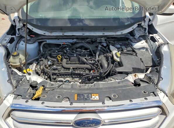 1FMCU0HD1KUB57567 2019 FORD ESCAPE White Widok komory silnika