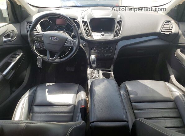 1FMCU0HD1KUB57567 2019 FORD ESCAPE White Widok deski rozdzielczej