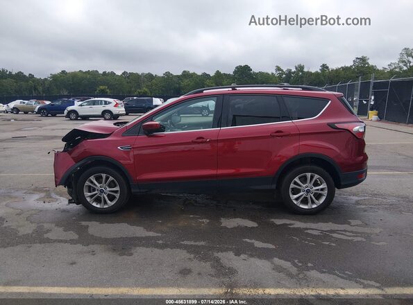 1FMCU0HD2JUD33833 2018 FORD ESCAPE Красный Панорамный вид салона 360°