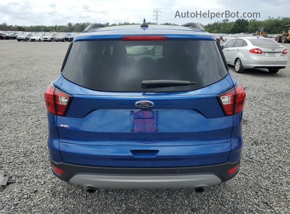 1FMCU0HD2KUB21385 2019 FORD ESCAPE Синий Вид сзади