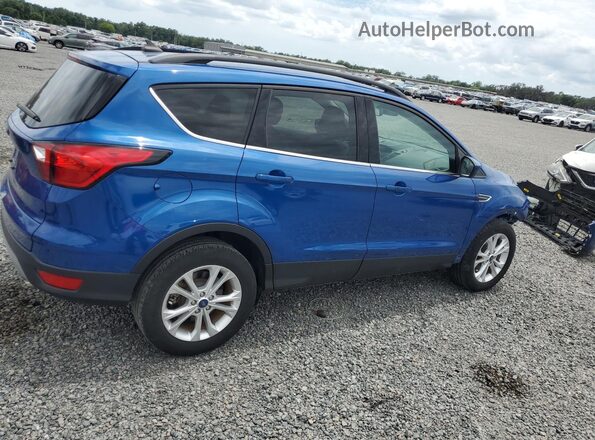 1FMCU0HD2KUB21385 2019 FORD ESCAPE Синий Задняя правая четверть