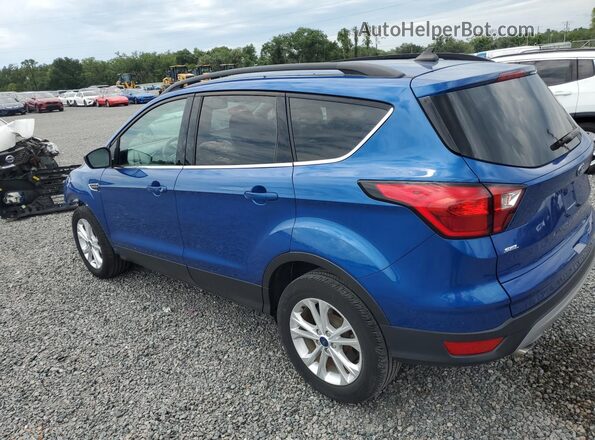 1FMCU0HD2KUB21385 2019 FORD ESCAPE Синий Задняя левая четверть
