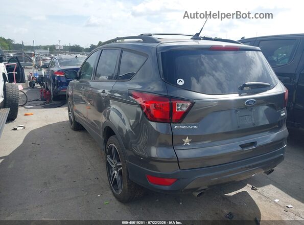 1FMCU0HD2KUB93736 2019 FORD ESCAPE Black Trasero izquierdo