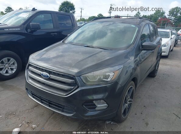 1FMCU0HD2KUB93736 2019 FORD ESCAPE Black Vista tres cuartos delantera izquierda