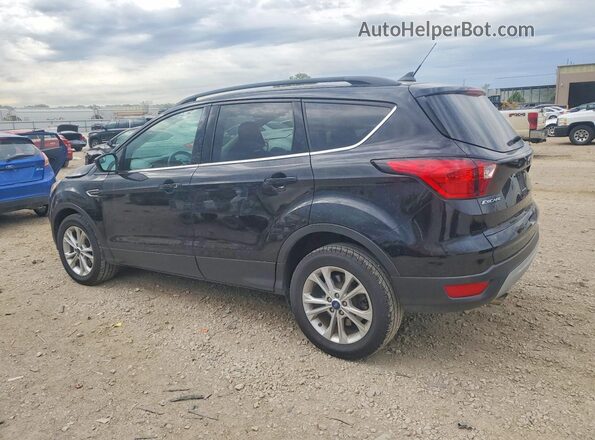 1FMCU0HD2KUC03455 2019 FORD ESCAPE Black Trasero izquierdo