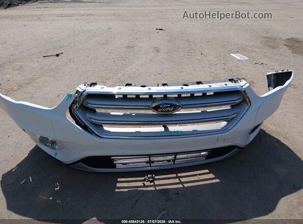 1FMCU0HD3JUD03157 2018 FORD ESCAPE White Instrument cluster view