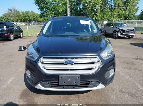1FMCU0HD3KUA28990 2019 FORD ESCAPE Black Widok zestawu wskaźników