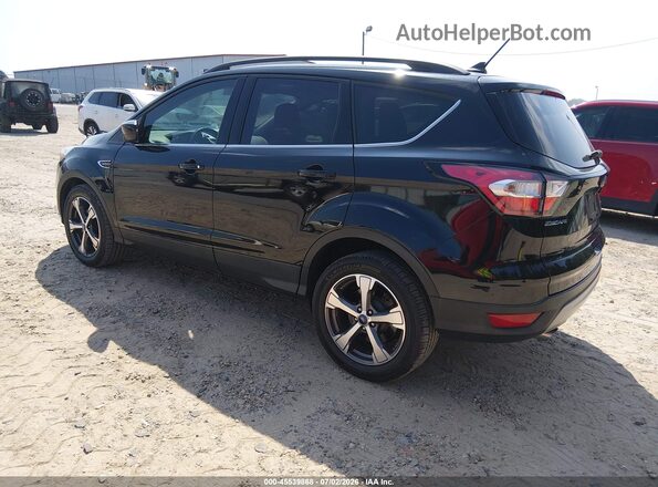 1FMCU0HD4JUB03713 2018 FORD ESCAPE Black Հետևի ձախ