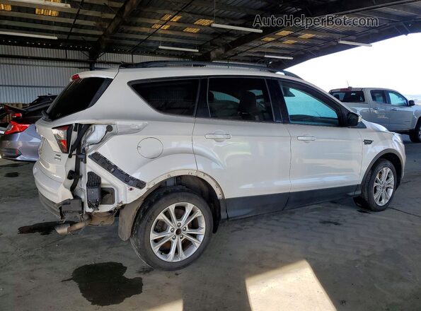 1FMCU0HD4JUB40924 2018 FORD ESCAPE White Tył prawy