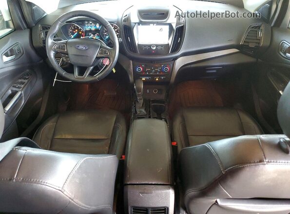 1FMCU0HD4JUB40924 2018 FORD ESCAPE White Widok deski rozdzielczej