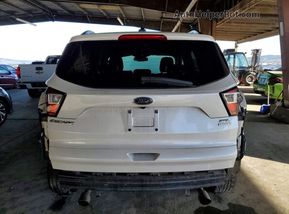1FMCU0HD4JUB40924 2018 FORD ESCAPE White Widok z tyłu