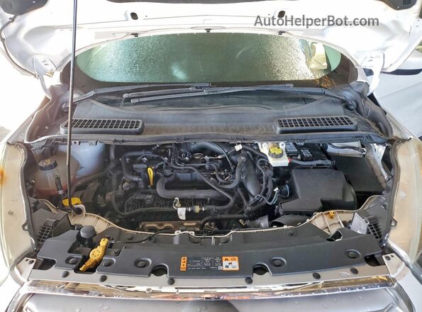 1FMCU0HD4JUB40924 2018 FORD ESCAPE White Widok komory silnika