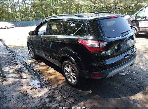 1FMCU0HD4JUC38349 2018 FORD ESCAPE Black Rear left