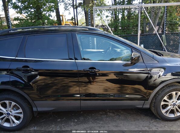 1FMCU0HD4JUC38349 2018 FORD ESCAPE Black Rear interior view