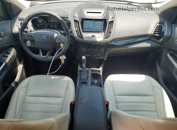 1FMCU0HD4JUC73179 2018 FORD ESCAPE Black Dashboard view