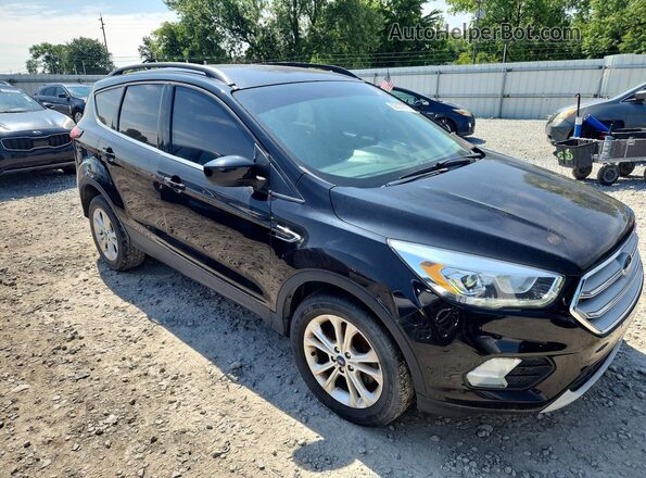 1FMCU0HD4KUB25132 2019 FORD ESCAPE Black Delantero derecho