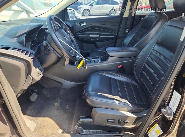1FMCU0HD4KUB25132 2019 FORD ESCAPE Black Vista interior delantera