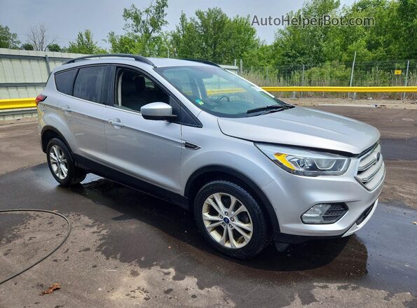 1FMCU0HD5KUB51657 2019 FORD ESCAPE Серебряный Передняя правая четверть