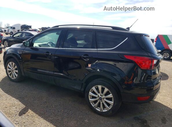 1FMCU0HD5KUB70676 2019 FORD ESCAPE Black Задня ліва чверть