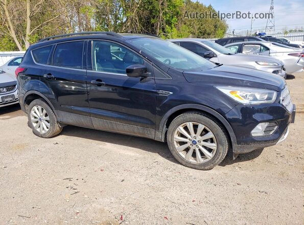 1FMCU0HD5KUB70676 2019 FORD ESCAPE Black Передня права чверть