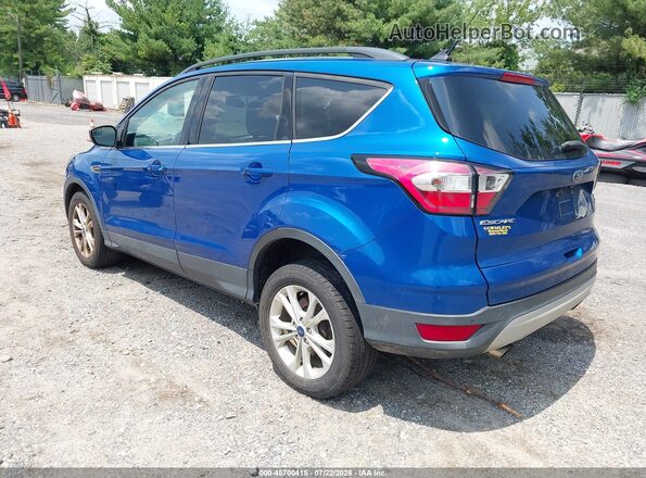 1FMCU0HD6JUD00950 2018 FORD ESCAPE Blue Հետևի ձախ