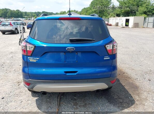 1FMCU0HD6JUD00950 2018 FORD ESCAPE Blue 