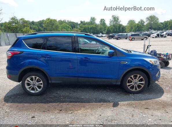1FMCU0HD6JUD00950 2018 FORD ESCAPE Blue Սալոնի հետևի տեսք
