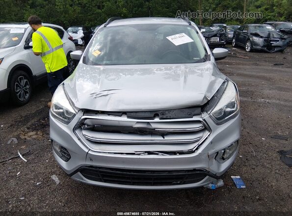 1FMCU0HD6JUD01855 2018 FORD ESCAPE Silver Vista del cuadro de instrumentos