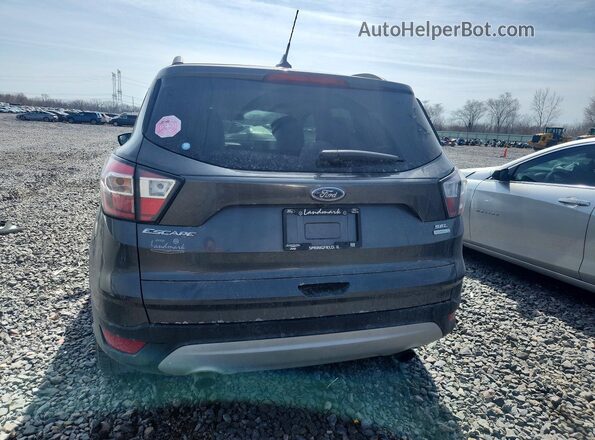1FMCU0HD6JUD19112 2018 FORD ESCAPE Серый Вид сзади