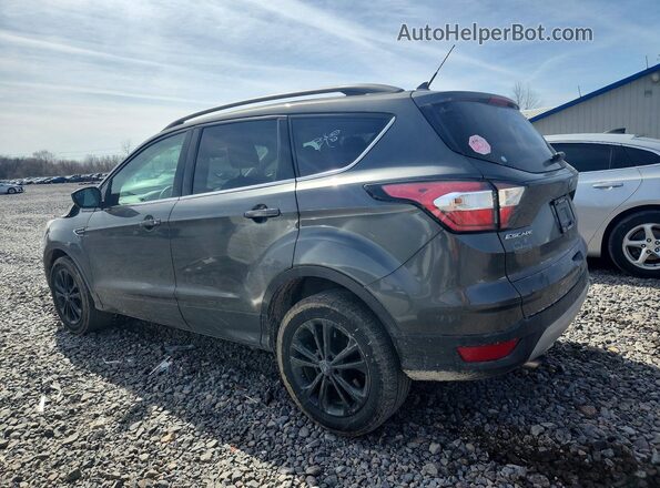 1FMCU0HD6JUD19112 2018 FORD ESCAPE Серый Задняя левая четверть