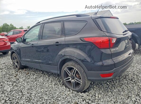 1FMCU0HD7KUA03252 2019 FORD ESCAPE Black Trasero izquierdo