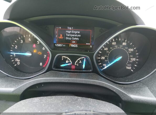 1FMCU0HD7KUA10640 2019 FORD ESCAPE Gray Widok tylnych siedzeń