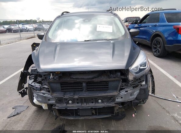 1FMCU0HD7KUA10640 2019 FORD ESCAPE Gray Widok wnętrza z tyłu