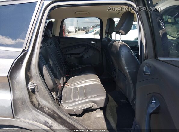 1FMCU0HD7KUB58092 2019 FORD ESCAPE Gray Vista de la etiqueta del VIN