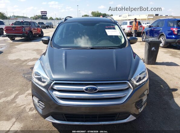 1FMCU0HD7KUB58092 2019 FORD ESCAPE Gray Vista del cuadro de instrumentos