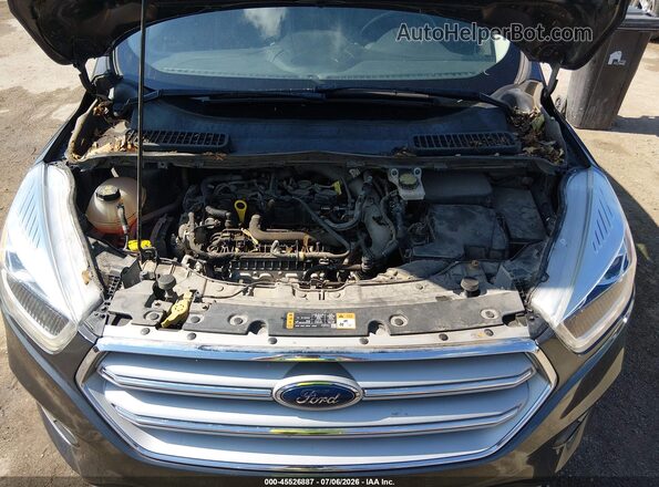 1FMCU0HD7KUB58092 2019 FORD ESCAPE Gray Vista trasera