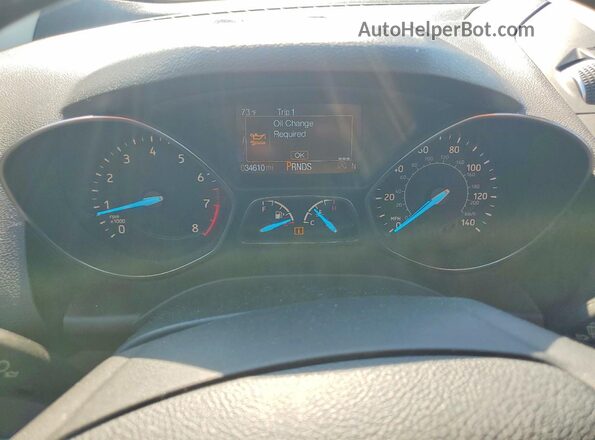 1FMCU0HD7KUB84532 2019 FORD ESCAPE Silver Սարքավորումների վահանակի տեսք
