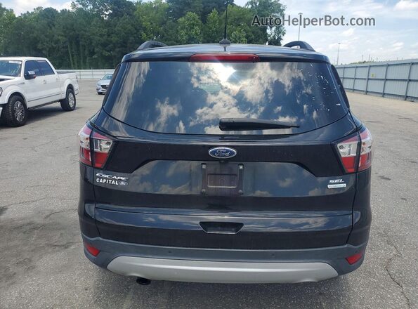 1FMCU0HD8JUD14199 2018 FORD ESCAPE Black Vista trasera