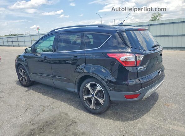 1FMCU0HD8JUD14199 2018 FORD ESCAPE Black Trasero izquierdo